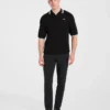 Klassieke gebreide polo