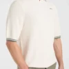 Klassieke gebreide polo