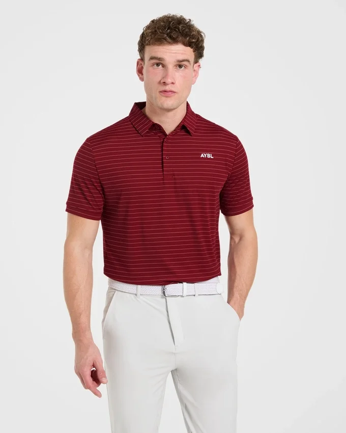 Klassieke gestreepte polo