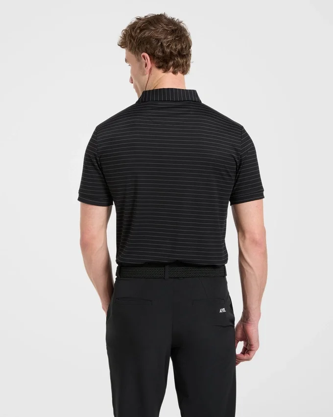 Klassieke gestreepte polo