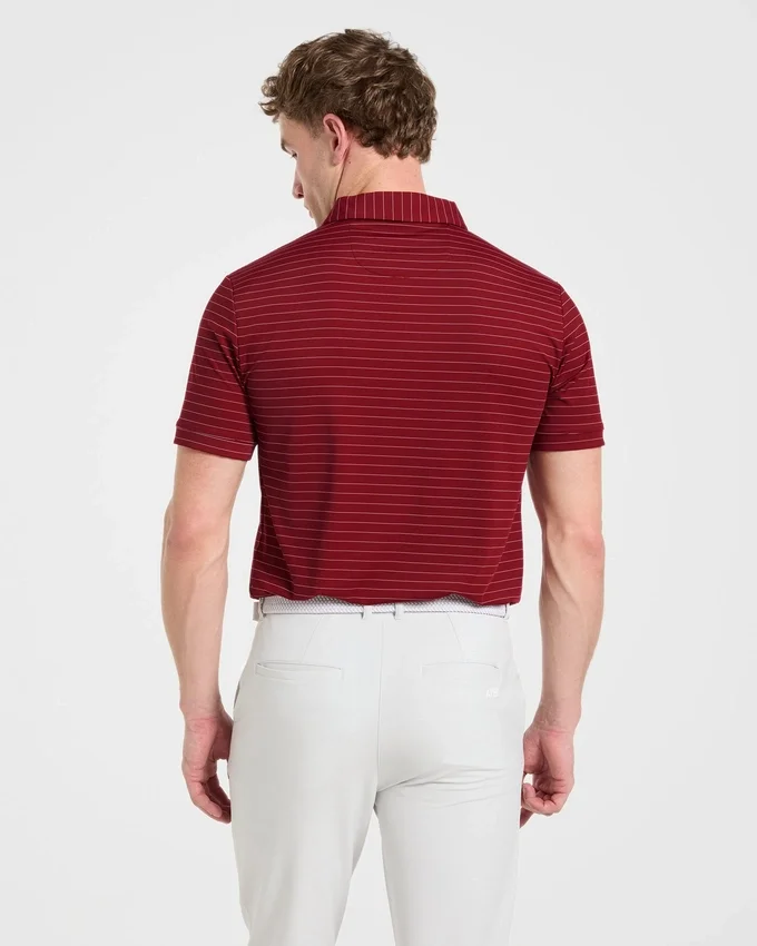 Klassieke gestreepte polo