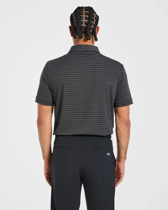 Klassieke gestreepte polo