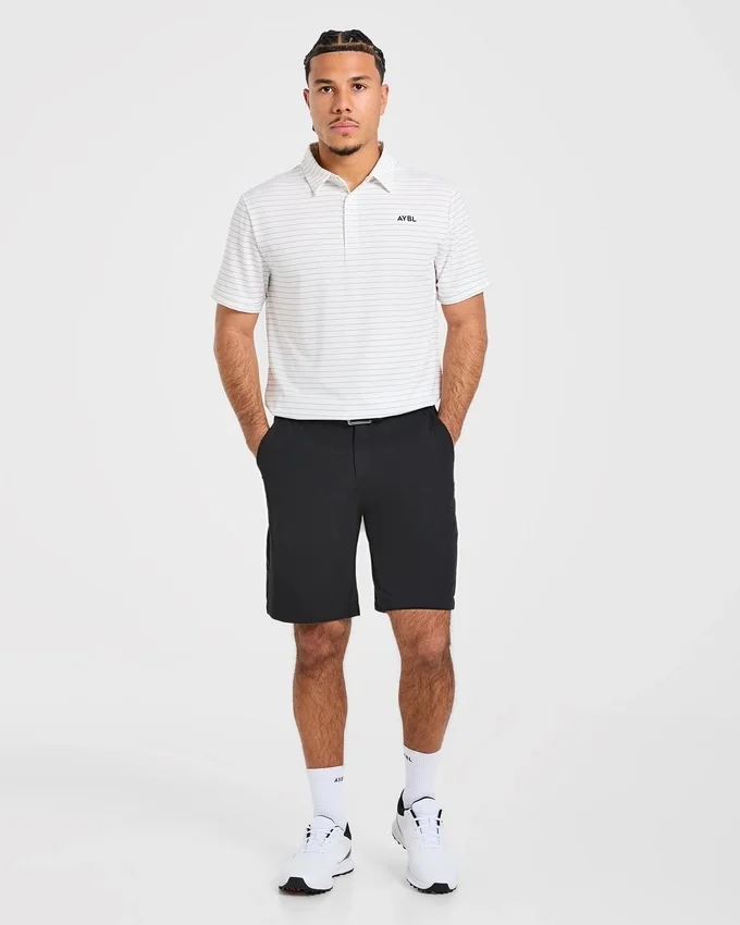 Klassieke gestreepte polo