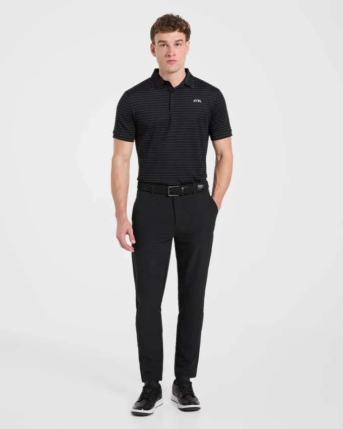 Klassieke gestreepte polo