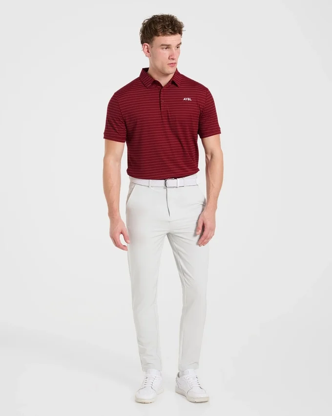 Klassieke gestreepte polo