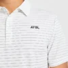 Klassieke gestreepte polo