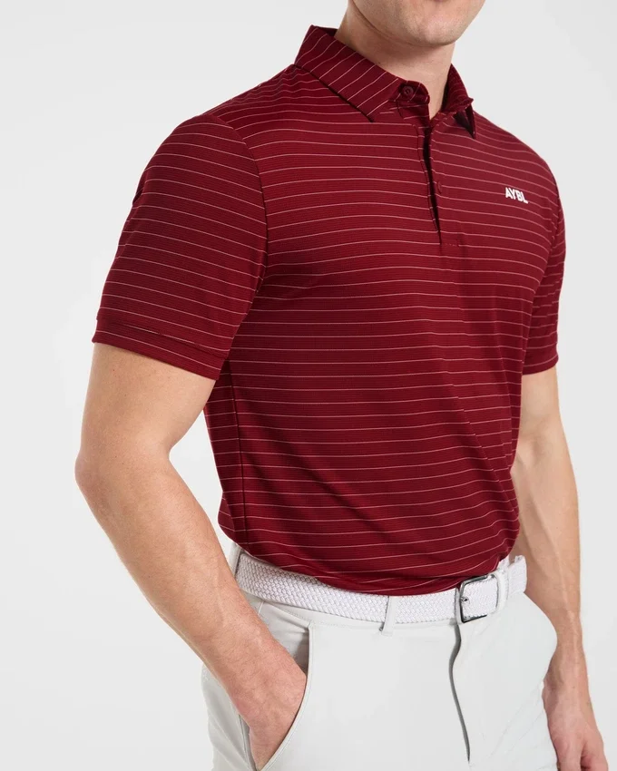 Klassieke gestreepte polo