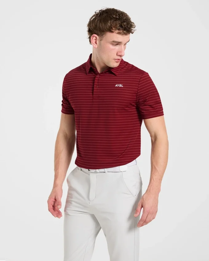Klassieke gestreepte polo
