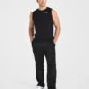 Klassieke joggingbroek met rechte pijpen