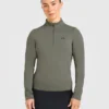 Klassieke pullover met 1/4 rits