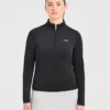 Klassieke pullover met 1/4 rits