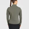 Klassieke pullover met 1/4 rits