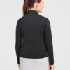 Klassieke pullover met 1/4 rits
