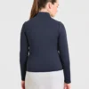 Klassieke pullover met 1/4 rits