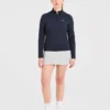 Klassieke pullover met 1/4 rits