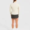 Klassieke pullover met 1/4 rits