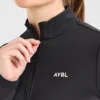 Klassieke pullover met 1/4 rits