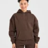 Klassieke, zachte oversized hoodie