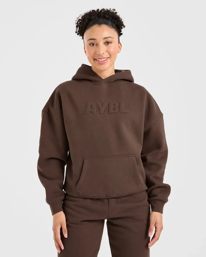 Klassieke, zachte oversized hoodie