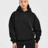 Klassieke, zachte oversized hoodie