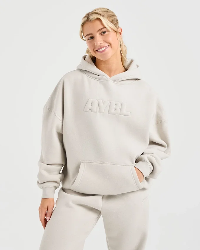 Klassieke, zachte oversized hoodie