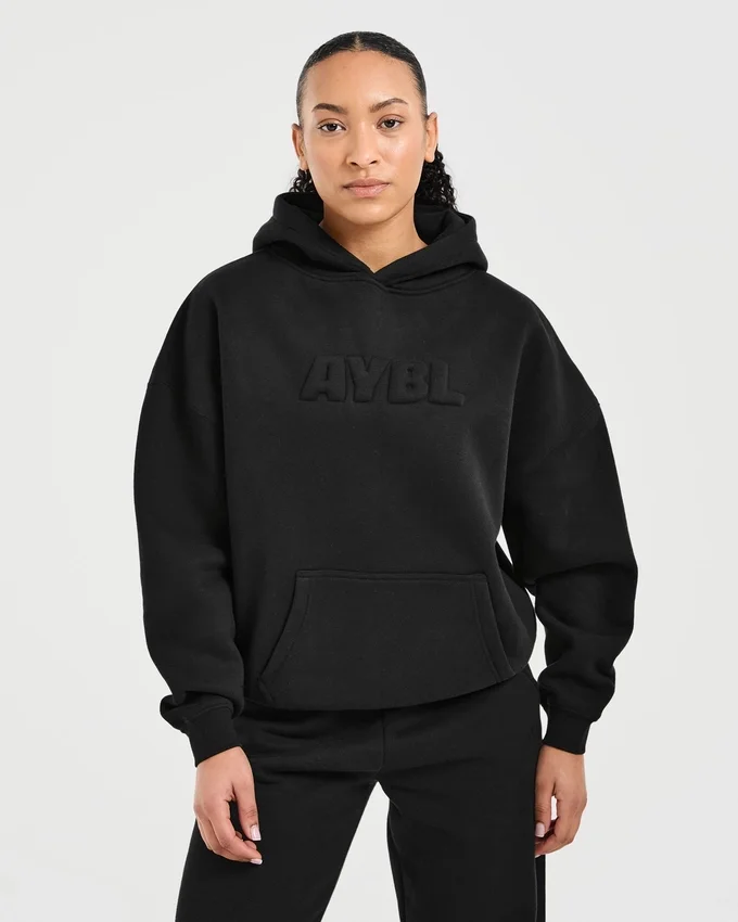 Klassieke, zachte oversized hoodie