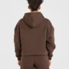 Klassieke, zachte oversized hoodie