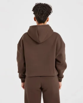 Klassieke, zachte oversized hoodie