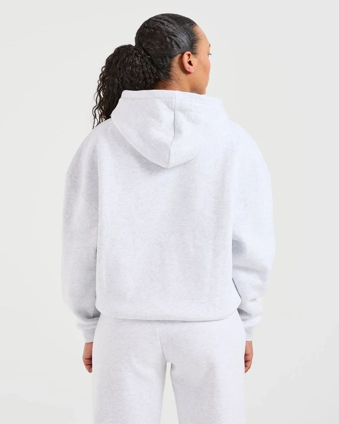 Klassieke, zachte oversized hoodie