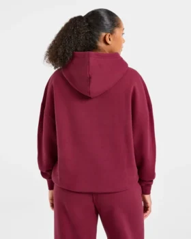 Klassieke, zachte oversized hoodie