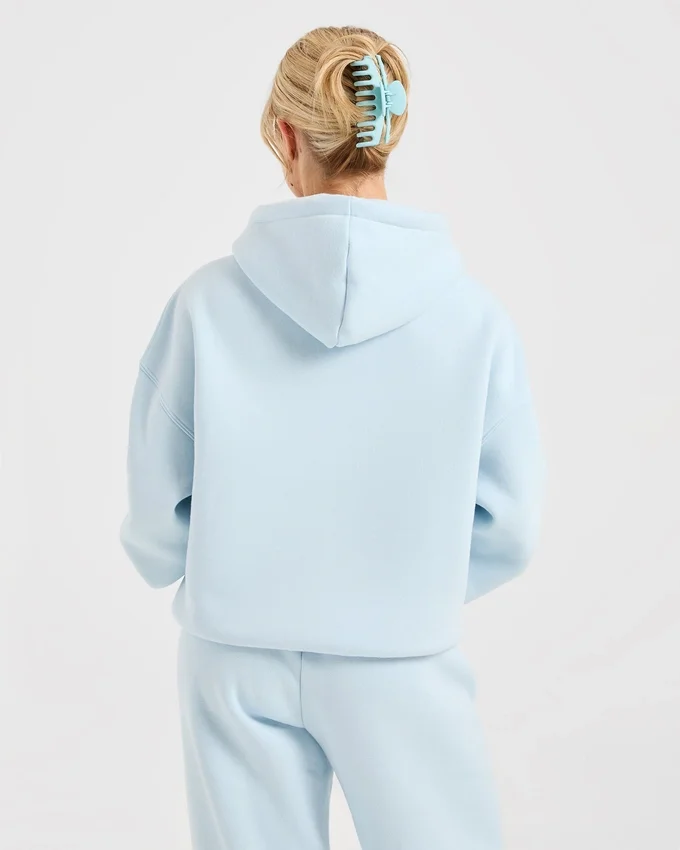 Klassieke, zachte oversized hoodie