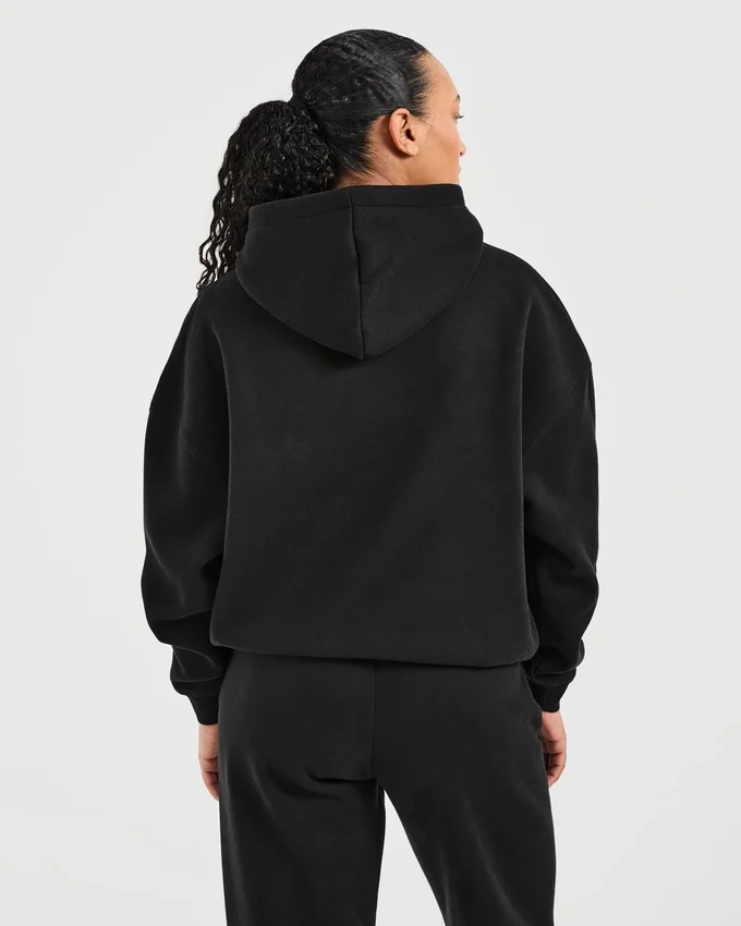 Klassieke, zachte oversized hoodie