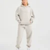 Klassieke, zachte oversized hoodie