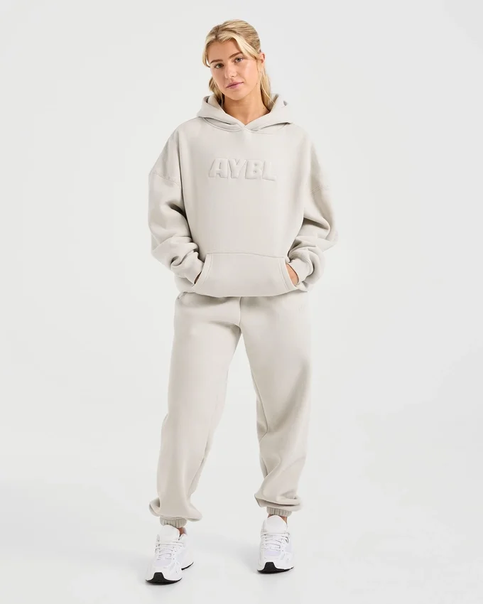 Klassieke, zachte oversized hoodie