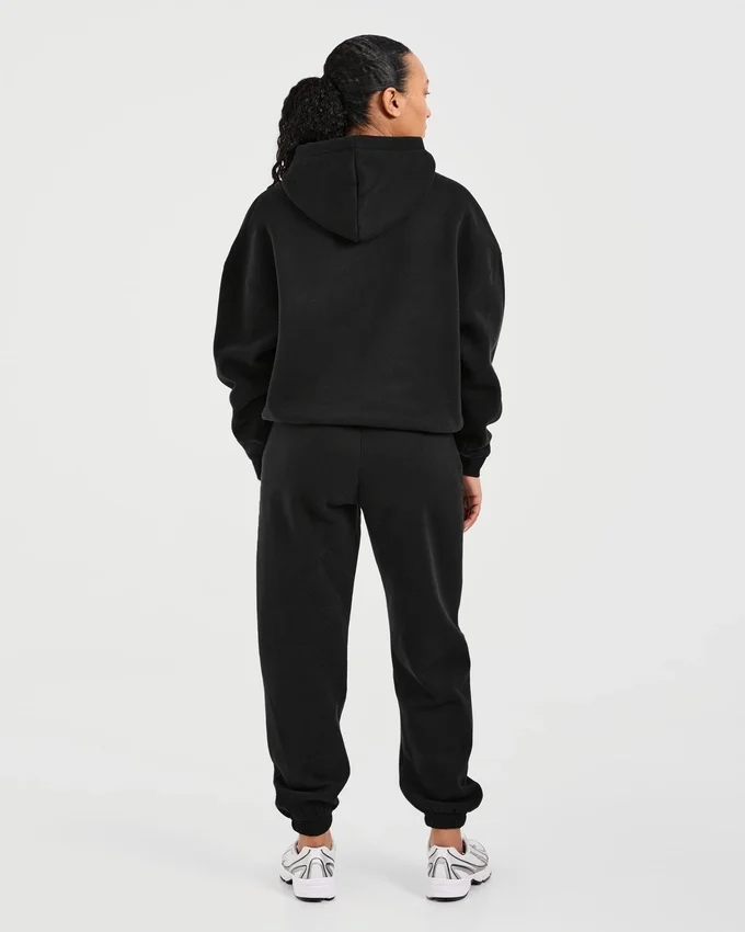 Klassieke, zachte oversized hoodie