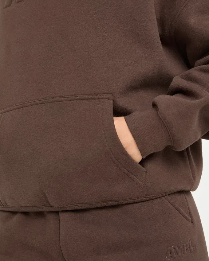 Klassieke, zachte oversized hoodie