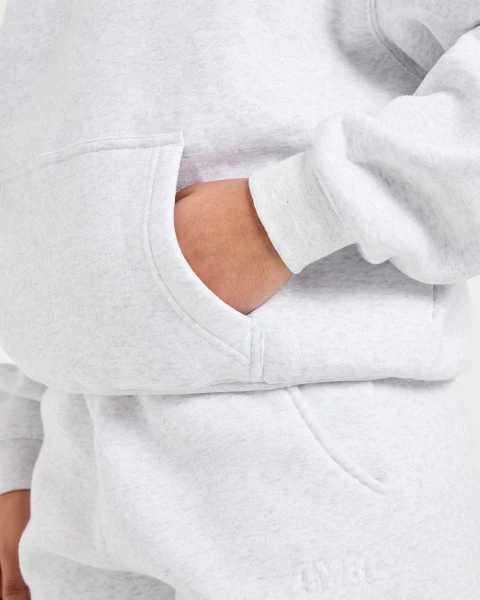 Klassieke, zachte oversized hoodie