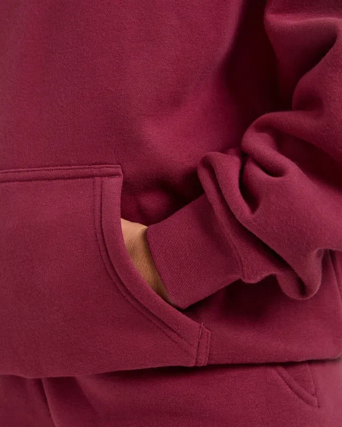 Klassieke, zachte oversized hoodie