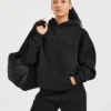 Klassieke, zachte oversized hoodie