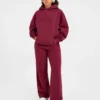 Klassieke, zachte oversized Joggingbroek met rechte pijpen