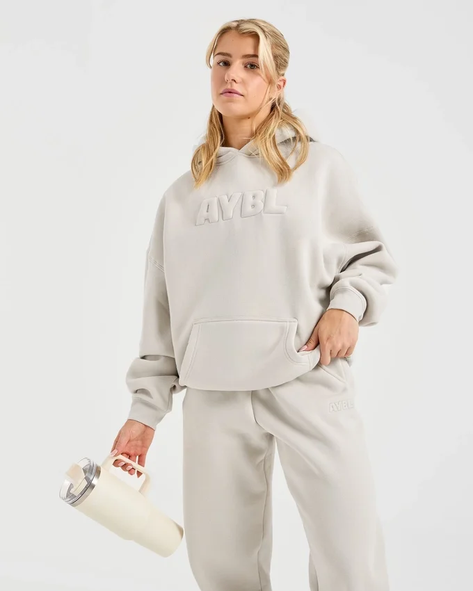Klassieke, zachte oversized hoodie
