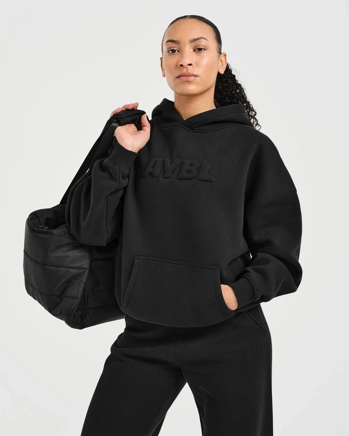Klassieke, zachte oversized hoodie