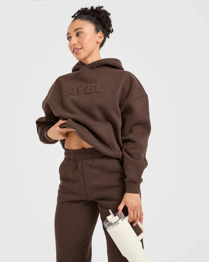 Klassieke, zachte oversized hoodie