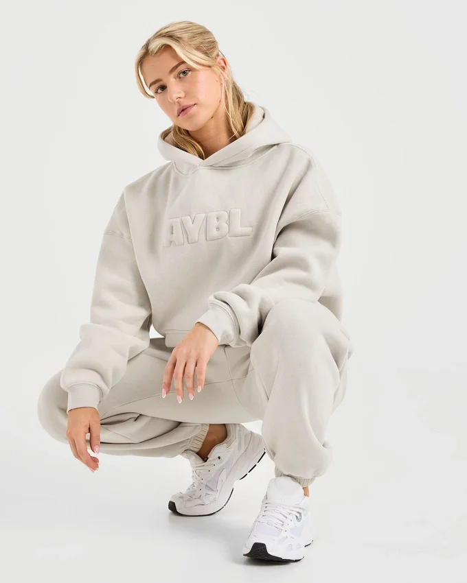 Klassieke, zachte oversized hoodie