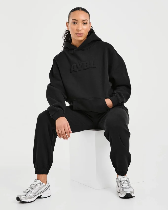 Klassieke, zachte oversized hoodie