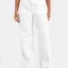Klassieke, zachte oversized Joggingbroek met rechte pijpen