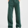 Klassieke, zachte oversized Joggingbroek met rechte pijpen