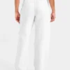 Klassieke, zachte oversized Joggingbroek met rechte pijpen