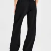 Klassieke, zachte oversized Joggingbroek met rechte pijpen