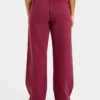 Klassieke, zachte oversized Joggingbroek met rechte pijpen